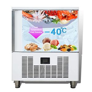 Kolice Commercial 5 trays blast freezer,blast chiller & Freezer,chest freezer,batch freezer for hard ice cream,cakes, chicken and fish