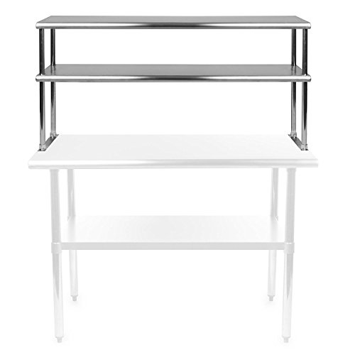 KPS Stainless Steel Double Overshelf for Prep Work Table 12 x 36 – NSF | The Storepaperoomates Retail Market - Fast Affordable Shopping