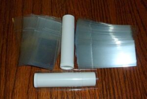 200 Clear Shrink Wrap Bands Sleeves for Lip Balm (Chapstick) Tubes Tamper Evident Safety Seal