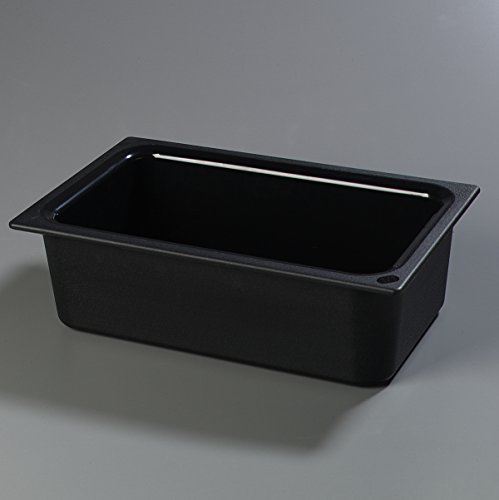 Carlisle CM110003 Coldmaster ABS Standard Full-Size Food Pan, 15 qt. Capacity, 20.68 x 12.72 x 6.40″, Black | The Storepaperoomates Retail Market - Fast Affordable Shopping