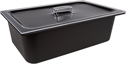 Carlisle CM110003 Coldmaster ABS Standard Full-Size Food Pan, 15 qt. Capacity, 20.68 x 12.72 x 6.40″, Black | The Storepaperoomates Retail Market - Fast Affordable Shopping
