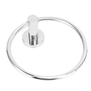 Stainless Steel Hand Towel, Sturdy Towel Rustproof for Bathroom for Kitchen(223030 Bright Towel Ring)