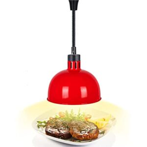 Food Heat Lamp Commercial Food Warmer Lamp Food Heating Lamp 250W 60-180mm Hanging Food Heat Lamp Restaurant