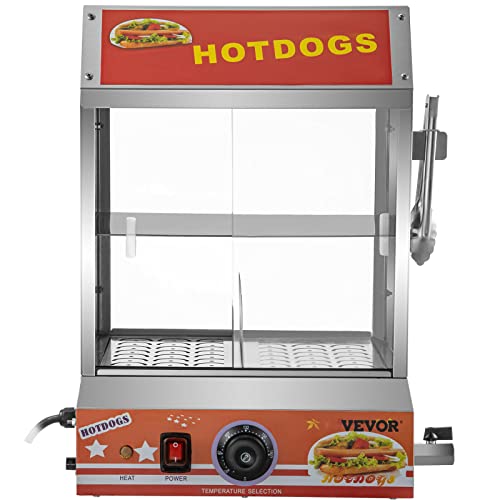 Alek…Shop Commercial Food Preparation Equipment 500W. Hot Dog Hut Steamer 2 Tier Slide Doors Electric Food Bun Warmer | The Storepaperoomates Retail Market - Fast Affordable Shopping