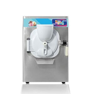 Koalalko Commercial ETL Desktop Hard Ice Cream Machine, 110V Frozen Ice Cream Maker, Gelato Ice Cream Machine with 14L Cylinder&4.3” Touch Control Screen Panel&Outlet: 9-11 GAL/hour