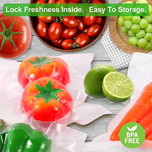 FSVACAN Vacuum Sealer Bags Rolls for Food Saver,2 Pack 8″x20′, BPA Free and Heavy Duty, Great for Food Vacuum Storage, Seal a Meal, Commercial Grade, Customize Length, Sous Vide Meal Prep | The Storepaperoomates Retail Market - Fast Affordable Shopping