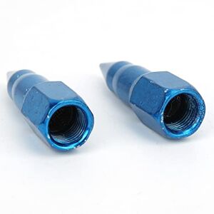 Grease Fittings, Labor Saving High Hardness Grease Nozzle High Efficiency for Industry(Blue)