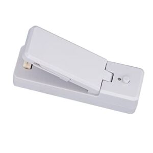 Bag Sealer, USB Charging Safe Manual Mini Sealing Machine for Household for Kitchen for Picnic(grey)