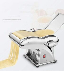 SDFRRE 220v Commercial Electric Noodle Maker Pasta Skin Making Machine 2 Knives