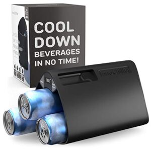 The InnoChiller – Speed Up Your Freezer, for All Types of Beverages, Wine Chiller, Beer Cooler, Ice Cube Maker, Cool Down up to 6 beers at a time
