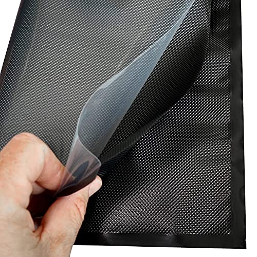 SEZONS – Diamond Bags – Black/Clear – Vacuum Sealing bags 5mil – 50 bags (11×18, Black/Clear) | The Storepaperoomates Retail Market - Fast Affordable Shopping