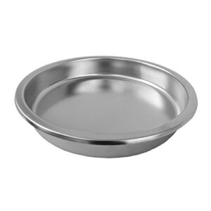 Chef’s Supreme – Stainless Round Chafer Insert Pan, 1 Each