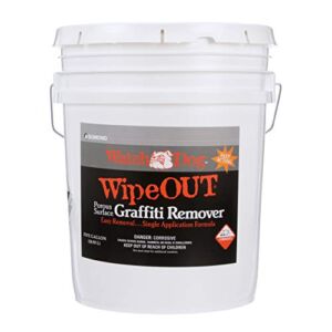 Dumond Chemicals, Inc. 8405 Watch Dog Wipe Out Porous Surface Graffiti Remover, 5 Gallon