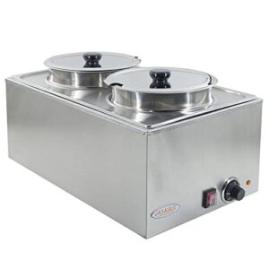 Hakka Bothers Electric Countertop Food Warmer – 120V, 1200W