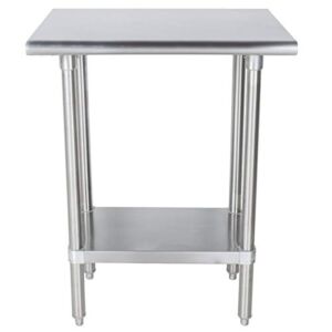 Stainless Steel Prep Work Table 24 x 36 – NSF – Heavy Duty