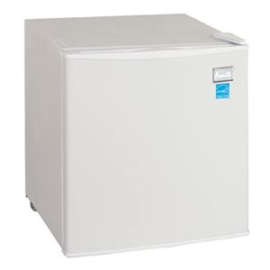 Avanti AR17T0W 1.7 Cubic Foot Refrigerator, 20.3″ x 18″ x 18.3″, White