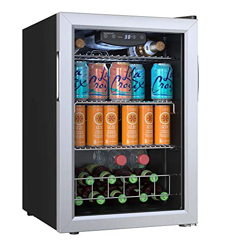 EdgeStar BWC91SS 17 Inch Wide 80 Can Capacity Extreme Cool Beverage Center | The Storepaperoomates Retail Market - Fast Affordable Shopping