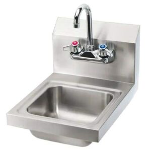 Stainless Steel Hand Sink – NSF – Commercial Equipment 12″ X 12″