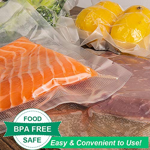 ATSAMFR 6 Pack 8″x20′(3Rolls) and 11″x20′ (3Rolls) Vacuum Sealer Bags Rolls with BPA Free,Heavy Duty,Great for Vac Storage or Sous Vide Cooking | The Storepaperoomates Retail Market - Fast Affordable Shopping