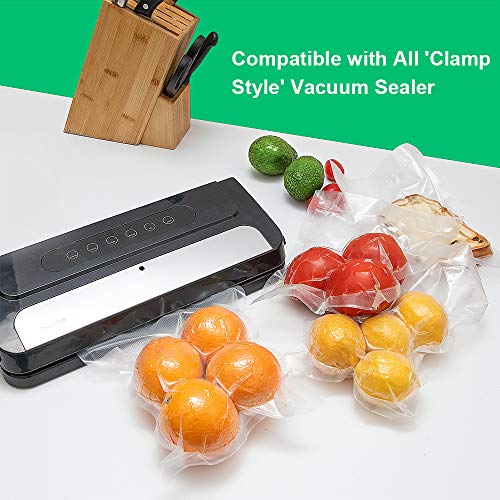 ATSAMFR 6 Pack 8″x20′(3Rolls) and 11″x20′ (3Rolls) Vacuum Sealer Bags Rolls with BPA Free,Heavy Duty,Great for Vac Storage or Sous Vide Cooking | The Storepaperoomates Retail Market - Fast Affordable Shopping