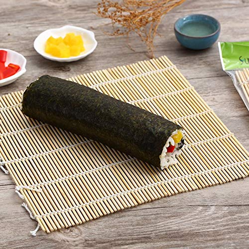 JapanBargain 3675, Sushi Roller Sushi Making Kit Sushi Mat Bamboo Sushi Rolling Mat with Rice Paddle Scoop Set | The Storepaperoomates Retail Market - Fast Affordable Shopping