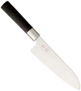 Kai Wasabi Black Santoku Knife, 6-1/2-Inch