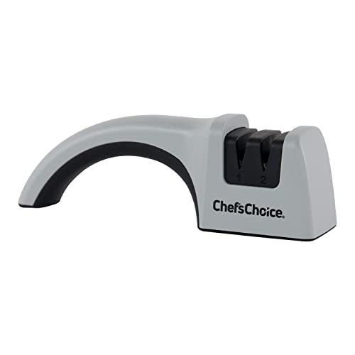 Chef’sChoice 445 Diamond Hone Manual Straight Edge Knife Sharpener, 2-Stage, Gray | The Storepaperoomates Retail Market - Fast Affordable Shopping