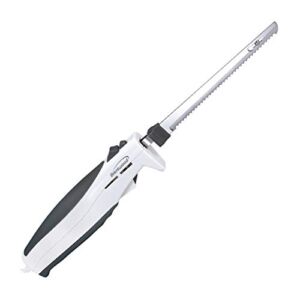 Brentwood Electric Carving Knife, 7-inch, White
