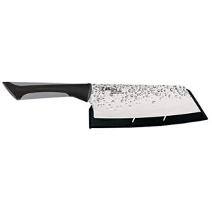 Kai Luna Knife, Blade with Sheath and Soft-Grip Handle, , Asian Utility 6.5 Inch