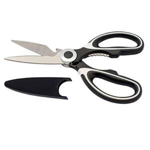 Kitchen Shears,Heavy Duty Kitchen Scissors Multipurpose Stainless Steel Kitchen Shears for Chicken,Meat,Vegetables,Poultry, Fish, Herbs