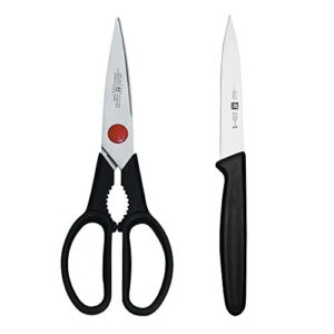 ZWILLING Shears Kitchen Shears & Paring Knife Set, 2-piece, Black/Stainless Steel