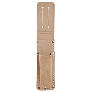 HUBERT® Knife and Box Cutter Holster Brown Leather – 11 1/4″L x 2 1/4″W x 1 1/4″H