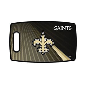 Sports Vault NFL New Orleans Saints Large Cutting Board, 14.5″ x 9″