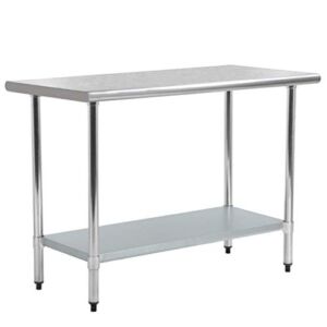 24″ x36″ Stainless Steel Kitchen Work Table Commercial Kitchen Restaurant Table