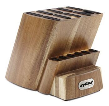 ZYLISS Control Wooden Knife Block – Kitchen Cutlery Storage – Knife Block Without Knives – 16 Slots With Steak Holders | The Storepaperoomates Retail Market - Fast Affordable Shopping