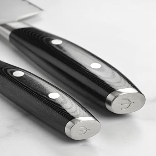 Yaxell Mon Chef’s & Utility Knife 2 Piece Set – Made in Japan – VG10 Stainless Steel | The Storepaperoomates Retail Market - Fast Affordable Shopping
