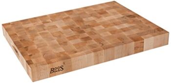 John Boos Block CCB2418-225 Classic Reversible Maple Wood End Grain Chopping Block, 24 Inches x 18 Inches x 2.25 Inches | The Storepaperoomates Retail Market - Fast Affordable Shopping