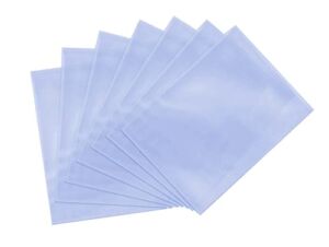 Plastic Shrink Wrap Bags for Soaps Shoes Gift Baskets – Clear Heat Shrink Wrap Bags for Bath Bombs CD Books Candles Heat Shrink Packaging by Mandala Crafts 100 PCs 9 X 14 Inches