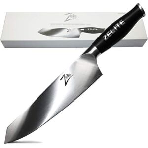 Zelite Infinity Kiritsuke Knife 9 Inch, Professional Chef Knife, Japanese Knife, Chefs Knife, Sushi Knife Japanese Chef Knife, Japanese Knives – German High Carbon Stainless Steel – Razor Sharp Knife