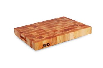 John Boos Block CCB1818-225 Classic Reversible Maple Wood End Grain Chopping Block, 18 Inches x 18 Inches x by 2.25 Inches | The Storepaperoomates Retail Market - Fast Affordable Shopping