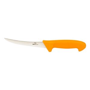UltraSource Boning Knife, 6″ Curved/Flexible Blade, Polypropylene Handle