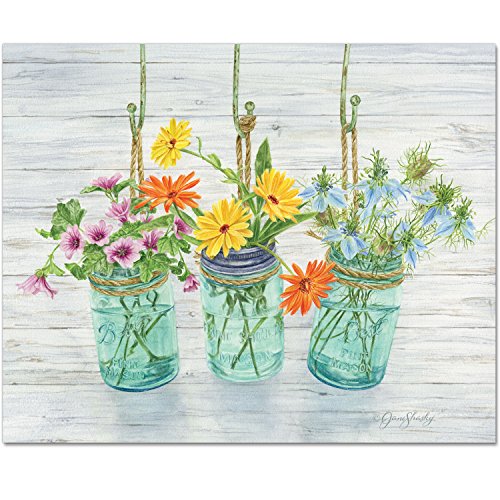 CounterArt ‘Flowering Herbs’ Glass Cutting Board, 15 x 12″ | The Storepaperoomates Retail Market - Fast Affordable Shopping