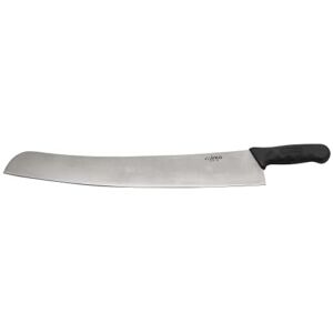 Winco KPP-18 18-Inch Pizza Knife with Polypropylene Handle,Stainless Steel, Black,Medium