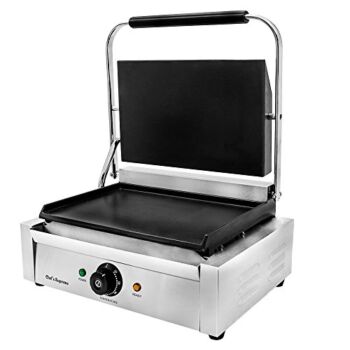 Chef’s Supreme – Countertop Panini Grill with 14″ x 9″ Smooth Cast Iron Plates, Each | The Storepaperoomates Retail Market - Fast Affordable Shopping