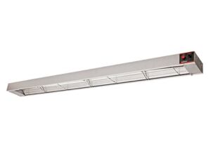 Winco ESH-60, 60-Inch Electric Strip Heater, 1400W, 12A, Commercial Grade Infrared Food Warmer, Pass-Through Stations Heating, ETL