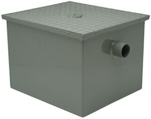 Zurn GT2700-10-2NH GT2700 2″ No-Hub Grease Trap with Flow Control, 10 GPM