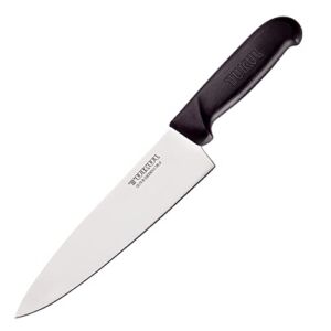 TUKUL Chef knife 8 Inches. X50CrMoV15 (1.4116) German Steel. TPR handle, Dishwasher-Safe