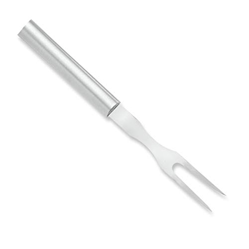 Rada Cutlery Carving Fork Stainless Steel Tine and Aluminum Made in USA, 9-1/2 Inches, Silver Handle | The Storepaperoomates Retail Market - Fast Affordable Shopping