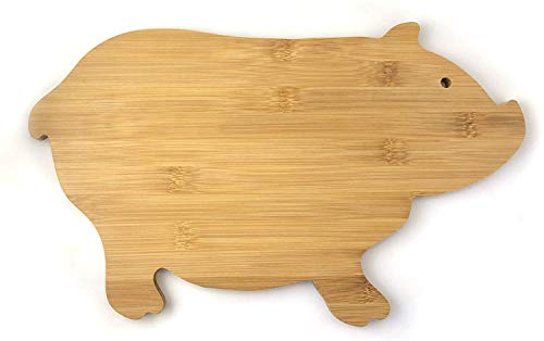 JB Home Collection 4575, Bamboo Wood Pig Cutting Board Pig Shaped Serving Board (2, 13.5″ x 7.5″) | The Storepaperoomates Retail Market - Fast Affordable Shopping