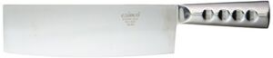 Winco KC-501 Chinese Cleaver with Steel Handle and 8-Inch by 2.25-Inch Blade